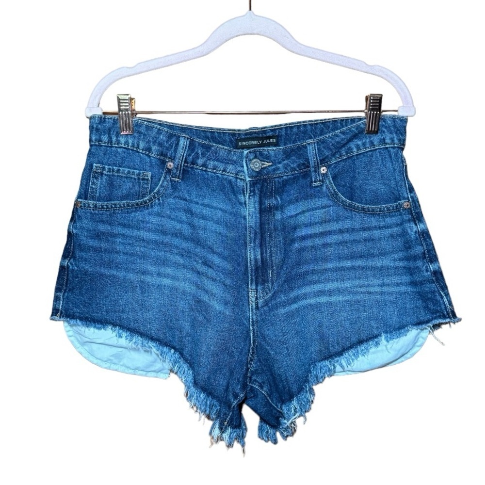 SINCERELY JULES High Rise Denim Shorts 9/29